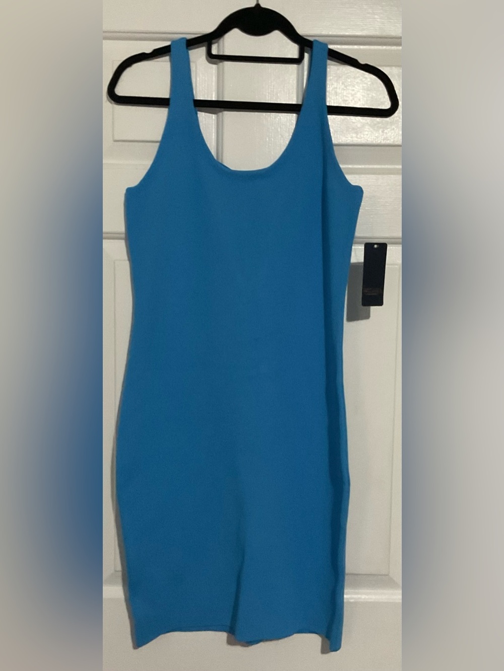 Rachel Roy Sleek Sleeveless Blue Women's Tank Dress